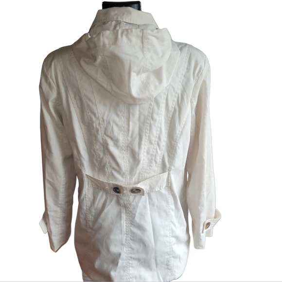 Topaz Light Utility Jacket In White L - Picture 6 of 7